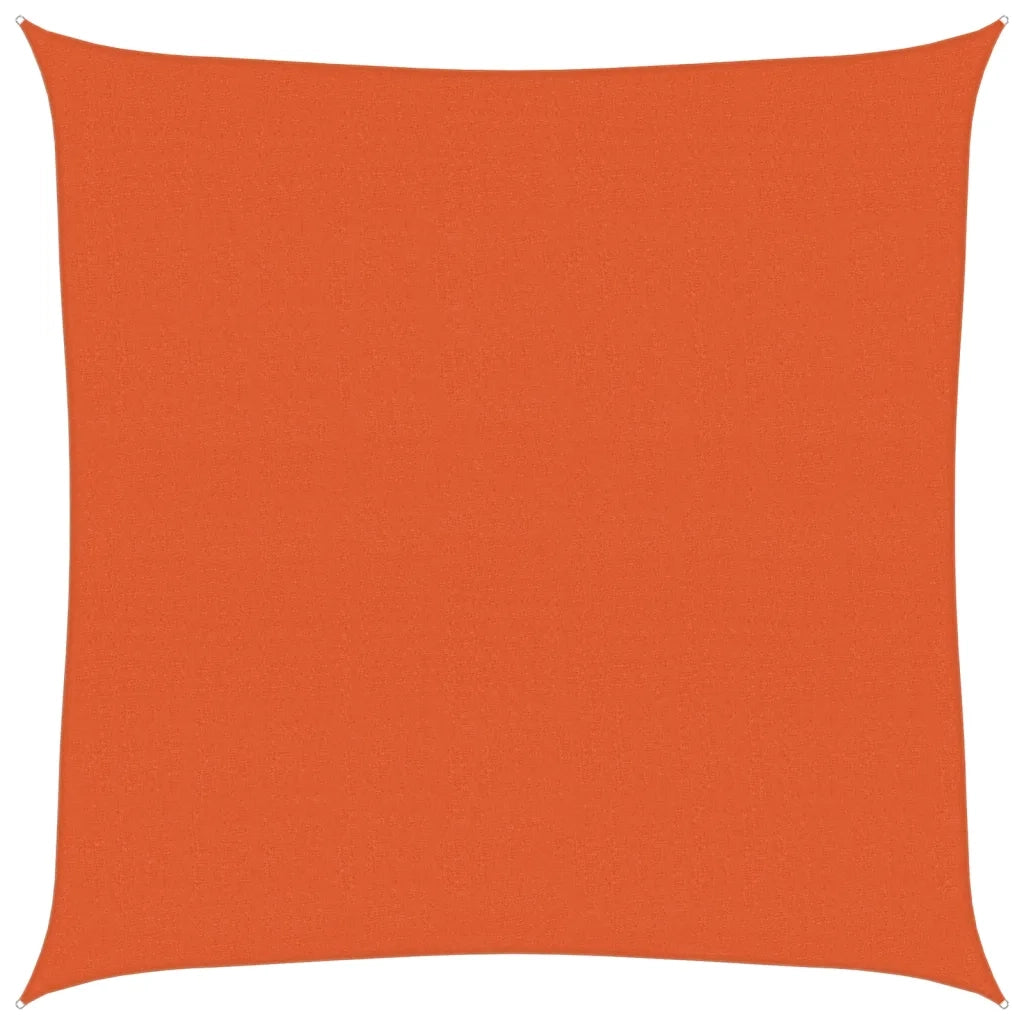 Vela Parasole 160 g/m² Quadrata Arancione 4x4 m in HDPE 311661