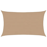 Vela Parasole | Telo Ombra | Vela da ombra 160 g/m2 Grigio Talpa 5x8 m in HDPE
