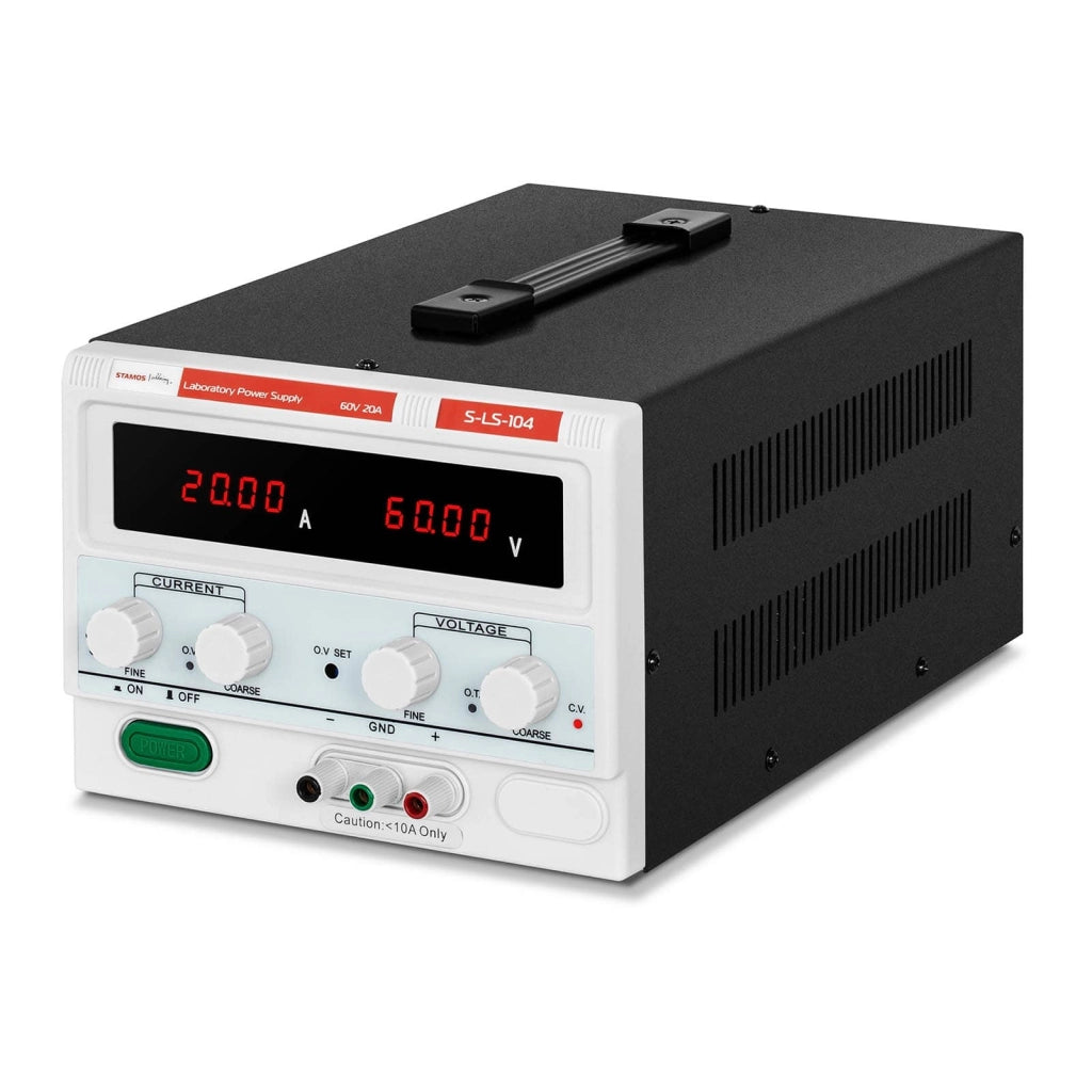 Alimentatore da laboratorio - 0-60 V - 0-20 A DC - 1200 watt - Display LED a 4 cifre 14_0005447