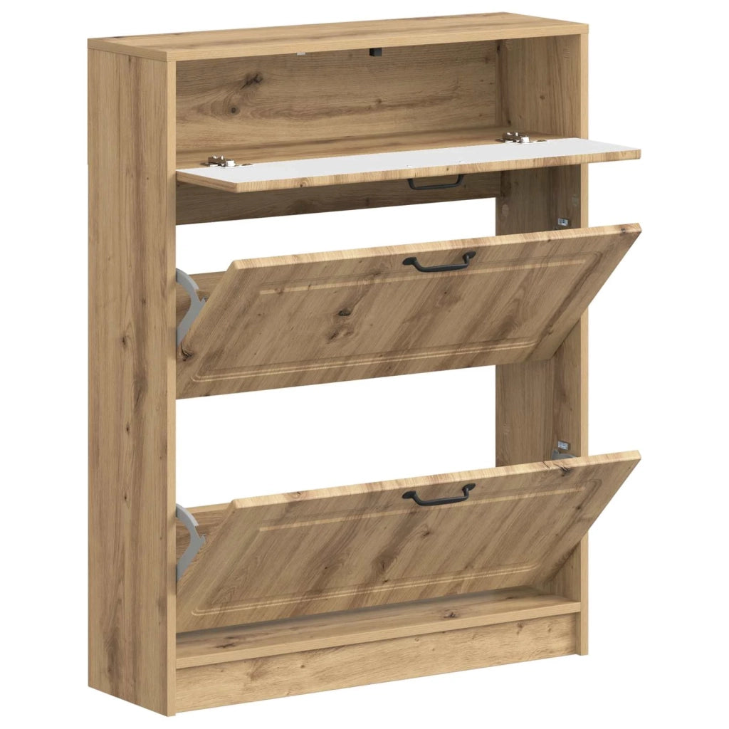 Mobile per scarpe UTRECHT 78 x 24 x 100 cm Legno ingegnerizzato 897764