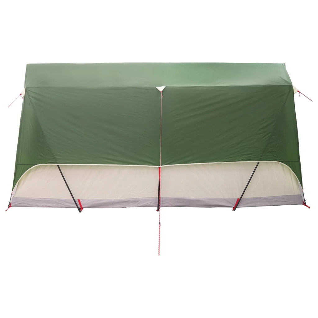 Tenda a tunnel con tetto Verde 8 persone Poliestere e Acciaio 42028657