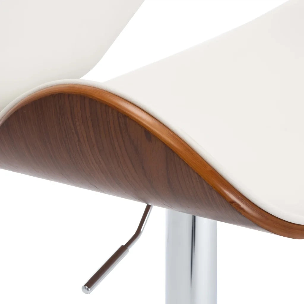 Sgabello da Bar Bianco in Similpelle cod mxl 64281