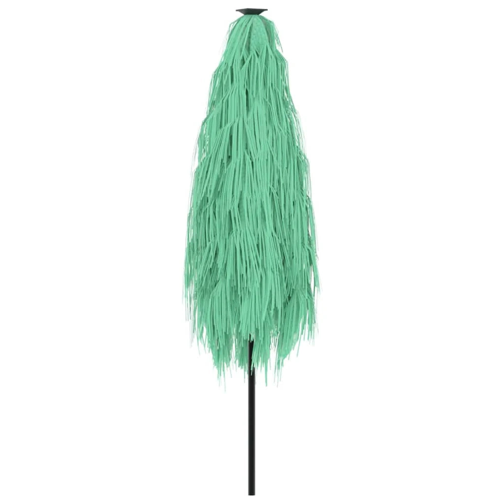 Ombrellone da giardino con robusto palo in acciaio 248 x 248 x 248 cm protezione UV atmosfera accogliente poliestere verde 02_0056387