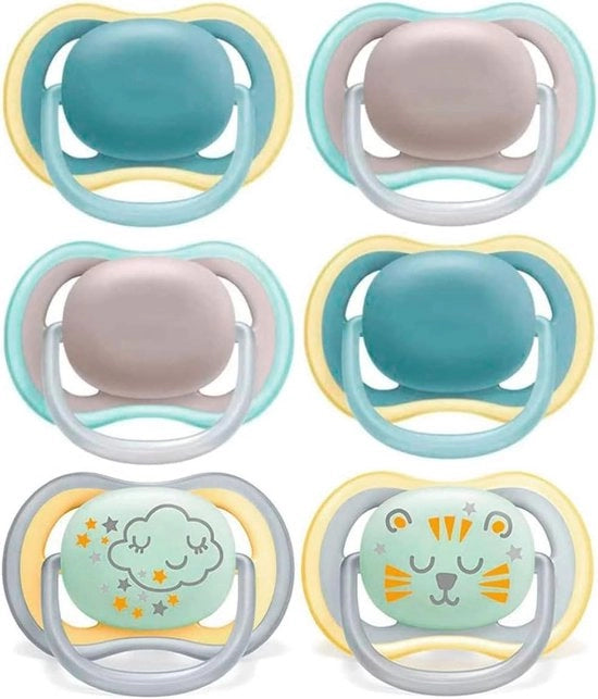 Set di aspirazione per aria Ultimate Day & Night per 6 pezzi - box di trasporto e sterilizzazione - Uni Mix