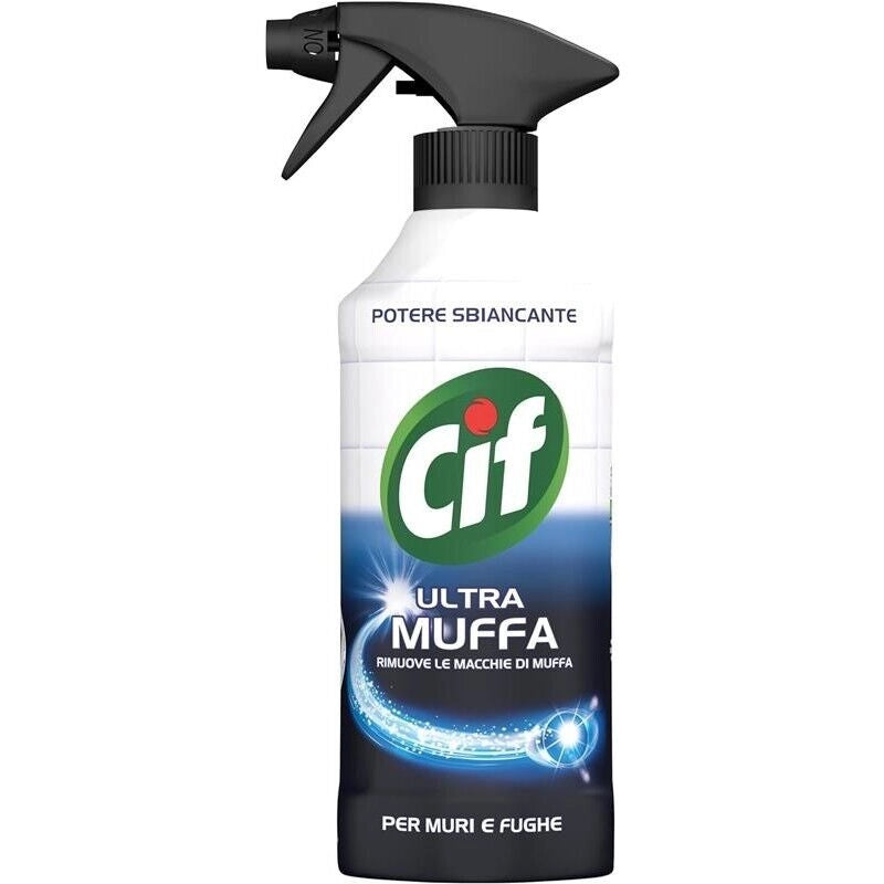 CIF SPRAY SET 12 PZ ANTIMUFFA CON POTERE SBIANCANTE FORMATO DA 500 ML L'UNO