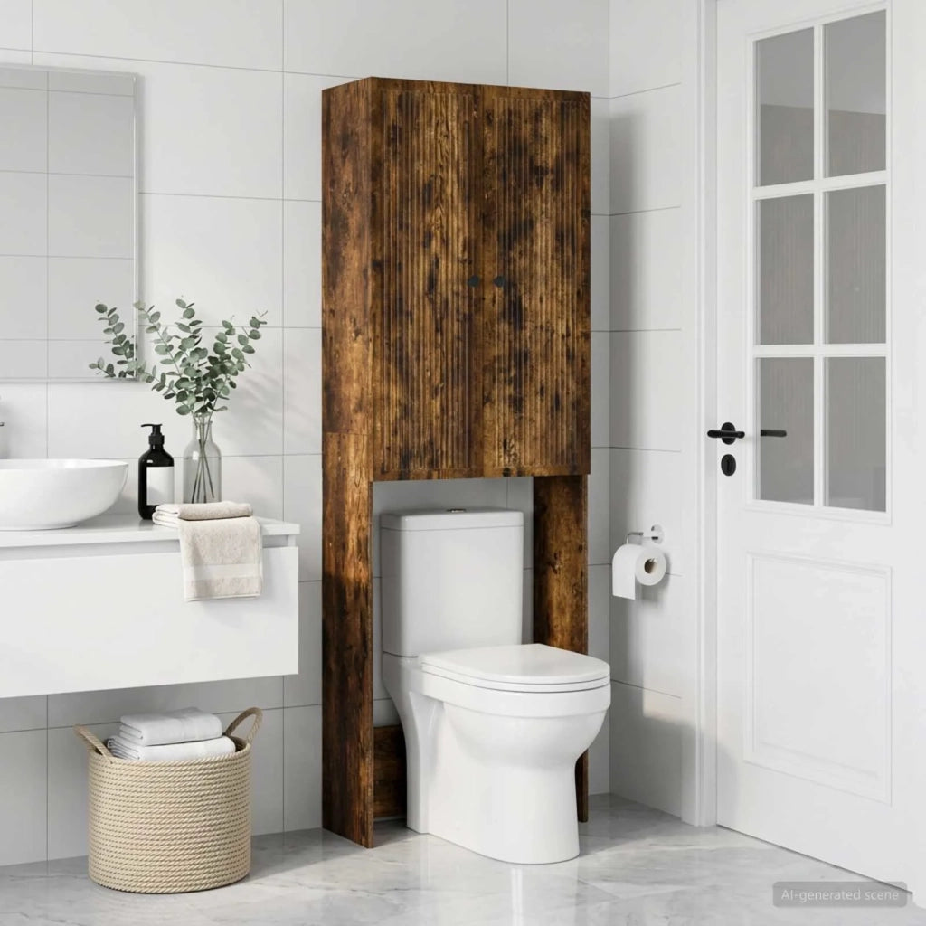Mobile Bagno EDE Rovere Fumo 66 x 25,5 x 190 cm 896040