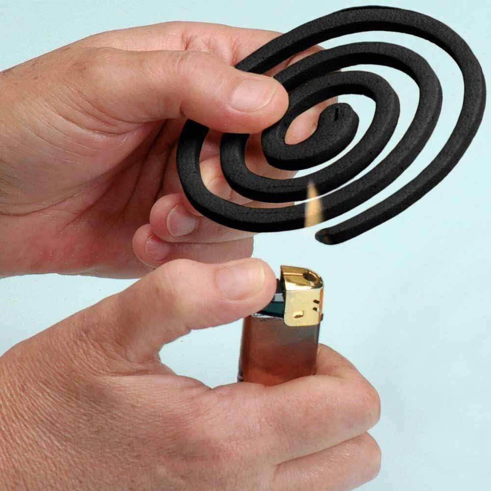10 Pezzi Spirali Antizanzare Citronella Confezione Profumatore Per Uso Esterno