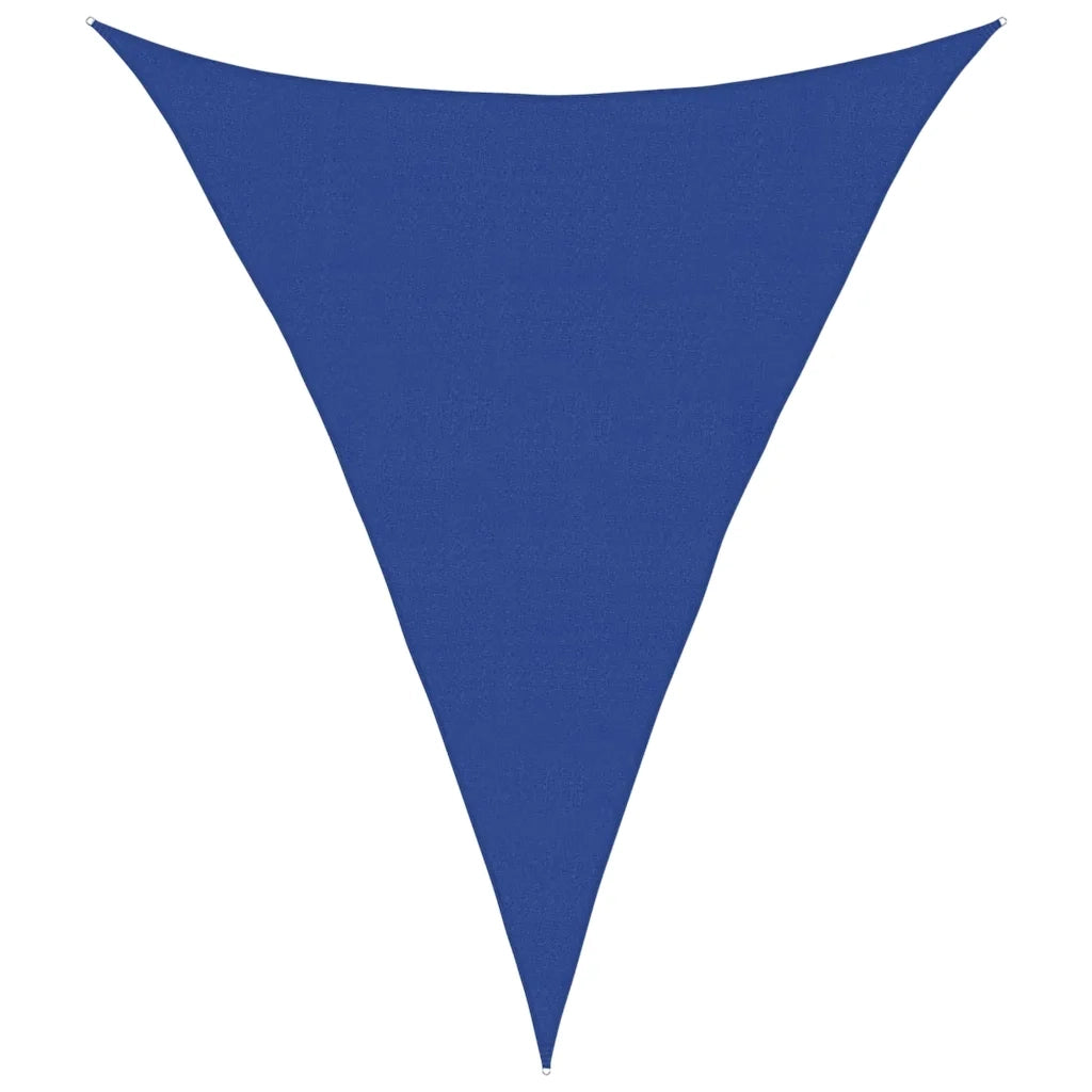 Vela Parasole 160 g/mÂ² Triangolare Blu 4x5x5 m in HDPE