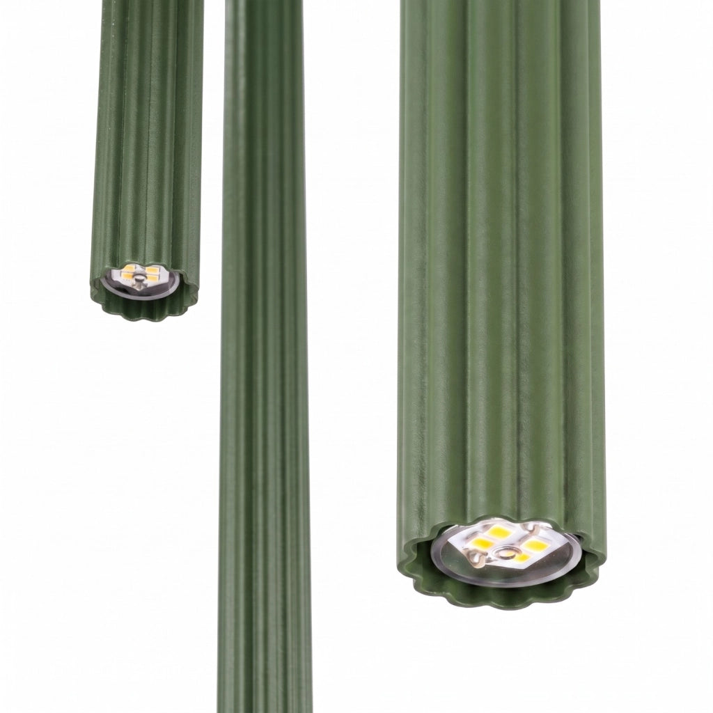 Lampada a sospensione ARCHE 3P verde oliva