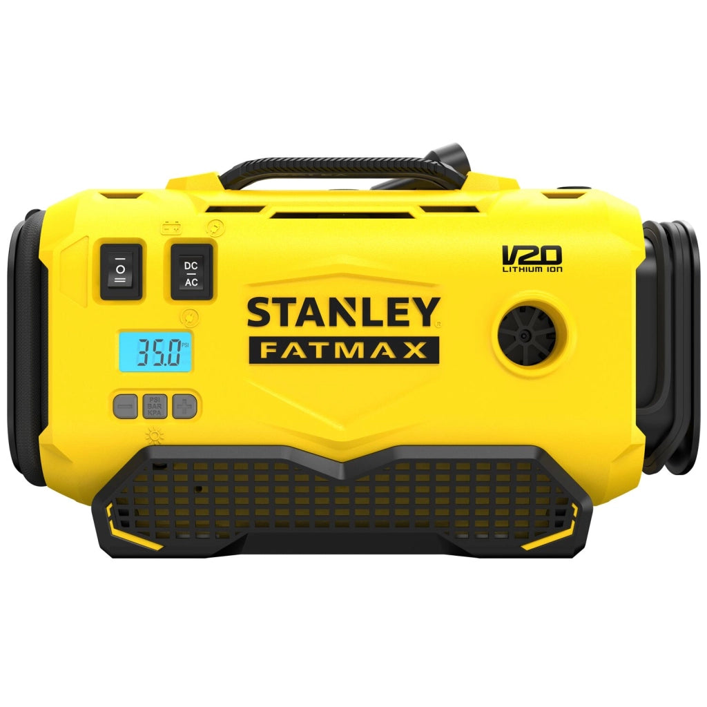 Compressore Portatile Stanley FATMAX V20 SFMCE520B-QW 18V 11 Bar Digitale
