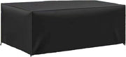 Tappeto di protezione impermeabile - 1 pezzo - nero - Oxford - 200 x 160 x 80 cm
