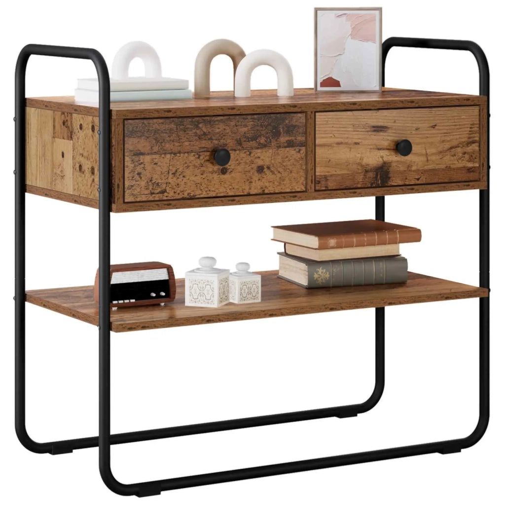 Tavolo consolle Legno antico 80 x 40 x 75 cm 8007549