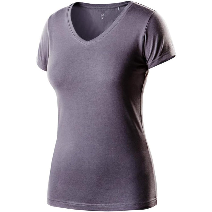 Topex 80-610-m t-shirt donna, 95 % cotone, 5% elastan, m
