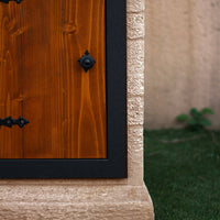 Lavello da Giardino Senza Rubinetto in Cemento e Calcestruzzo Elba Nocciola