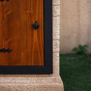 Lavello da Giardino Senza Rubinetto in Cemento e Calcestruzzo Elba Nocciola