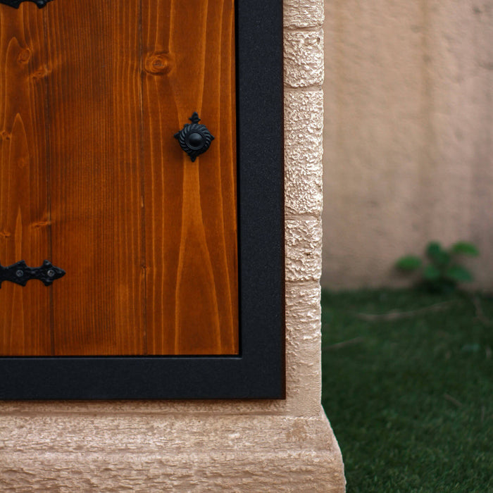Lavello da Giardino Senza Rubinetto in Cemento e Calcestruzzo Elba Nocciola