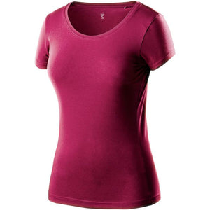 Topex 80-611-l t-shirt donna, gr igio, 95% cotone, 5% elastan, l