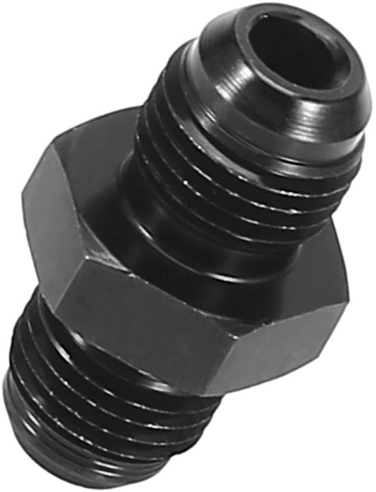 Adattatore di connessione per tubi in alluminio per flange AN6 maschio a flange AN6 maschio, colore nero