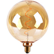 Lampadina LED Filamento G200 Ambra E27 4W 260lm 1800K Polux