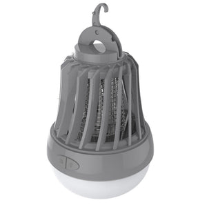 Zanzariera Elettrica Torcia Lampada LED da Campeggio Anti Zanzare Batteria AAA