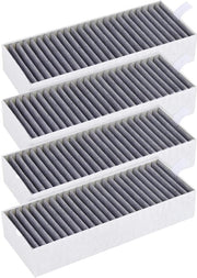 4 filtri attivi per aspiratore - sostituzione per aspiratore Siemens HZ9VRCR0 17004796 Bosch HEZ9VRCR0 17004805 - Neff Z821VR0 17004806 Gaggenau CA282111 Constructa CZ9VRCR0