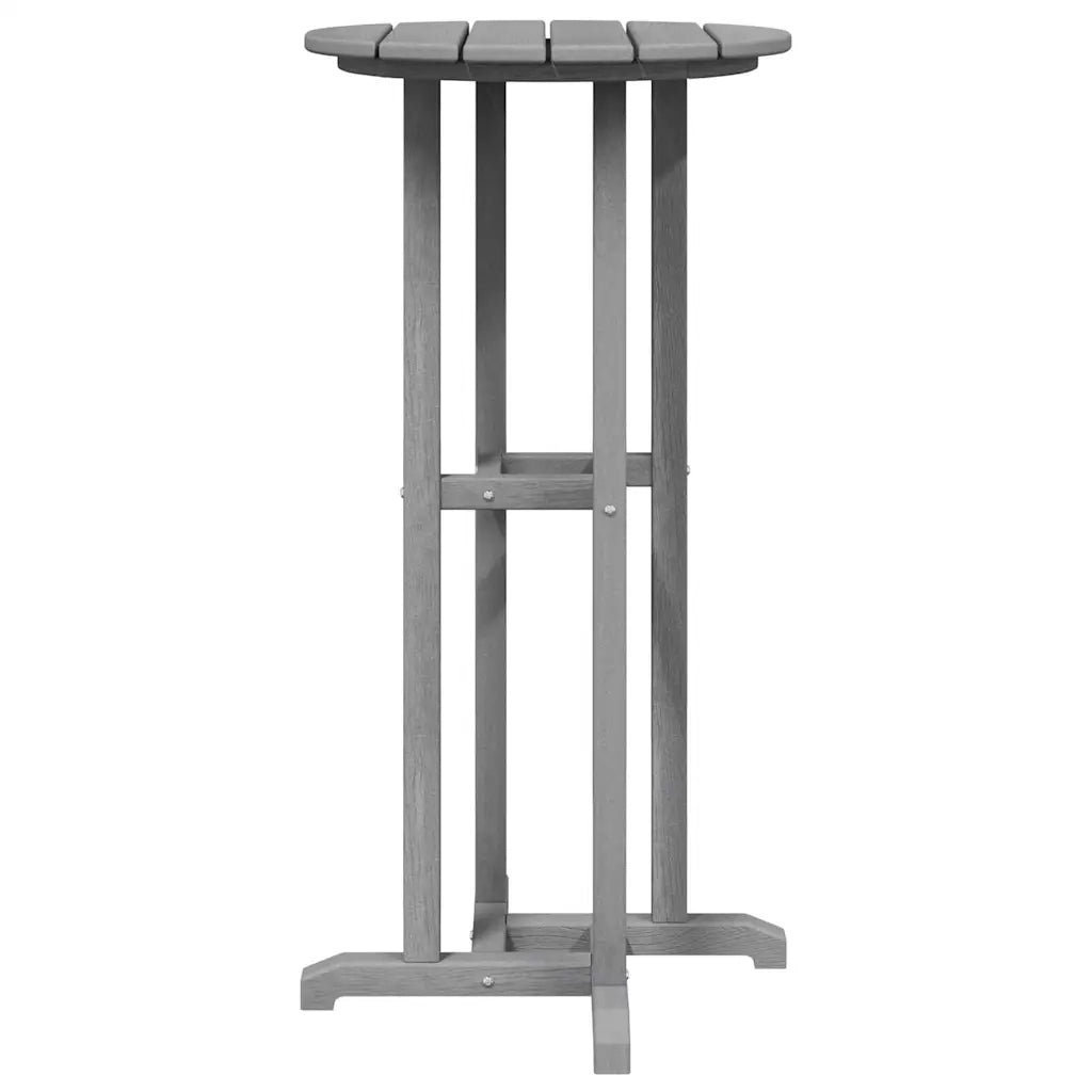 Set Bar da Giardino 3 pz | Set Salotto da Giardino Grigio chiaro HDPE