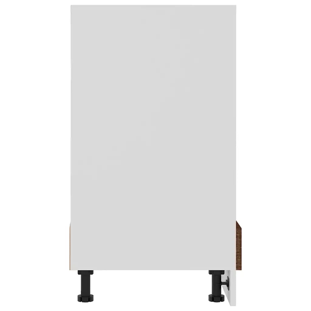 Mobile da Forno Rovere Marrone 60x46x81,5 cm Legno Multistrato cod mxl 62423