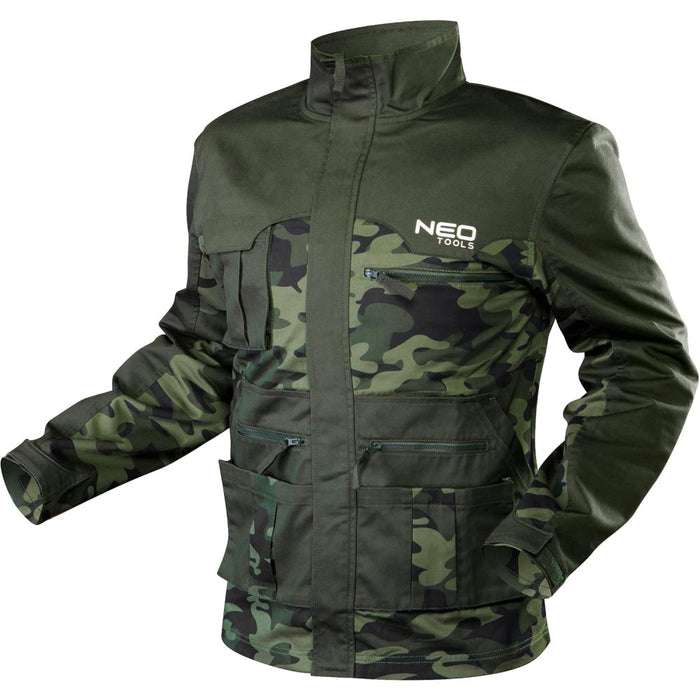 Topex 81-211-xxxl giacca da lavo camo, taglia xxxl
