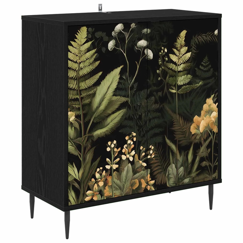 Credenza RHENEN Rovere Nero 69 x 33 x 76 cm 8006929