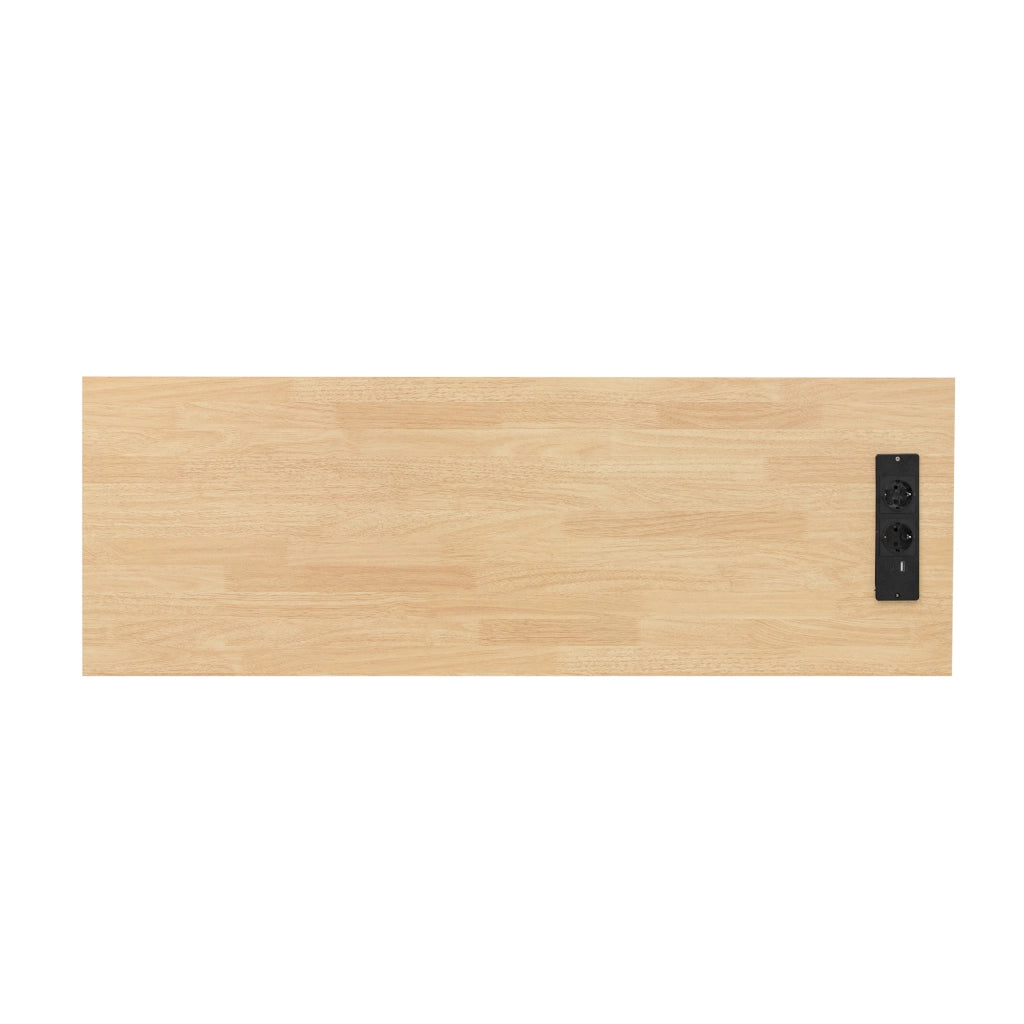 Tavolo da Pranzo Allungabile con Rotelle ¨C MINIMAL ¨C Nero, con Cassetti