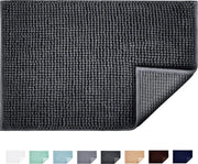 Pavimento antiscivolo, con microfibra, assorbente, morbido, lavabile in lavatrice, per doccia e bagno, 40x60cm