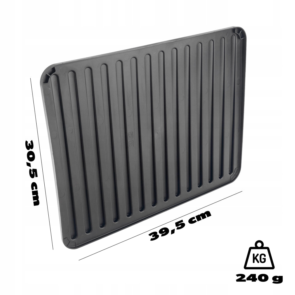 Tappetino scolapiatti in silicone KADAX, 39 x 30 cm