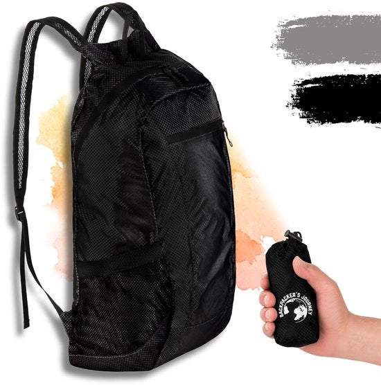 Viaggio per Backpacker zaino pieghevole ultraleggero (solo 99g), zaino leggero pieghevole, zaino pieghevole, zaino ultraleggero pieghevole, zaino per viaggi di un giorno per backpacking e viaggi di ogni tipo.