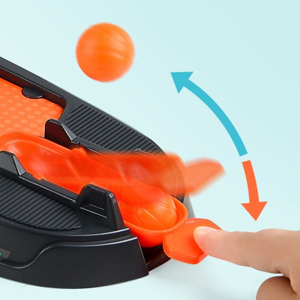 Gioco di Societa Basket Palla Canestro da Tavolo Giocattolo Bambini 2 Giocatori