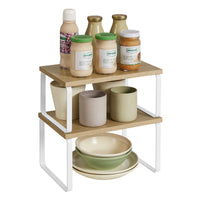 Mensole da cucina VALORA - Organizer per spezie per piano di lavoro KCS020W11 x2