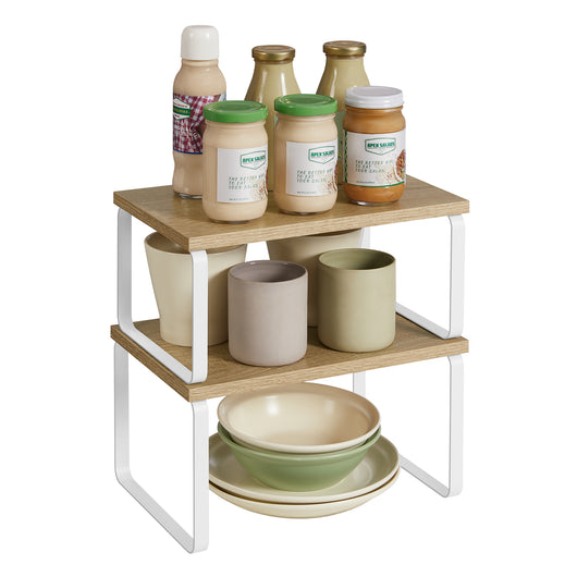 Mensole da cucina VALORA - Organizer per spezie per piano di lavoro KCS020W11 x2