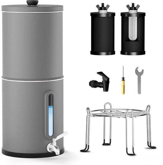 Sistema di Filtro dell'Acqua di Alta Pressione 8,5L per Casa e Camper - Adatto all'Acqua Potabile