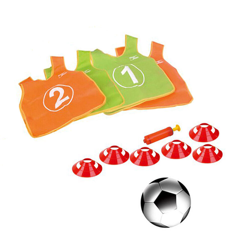 Porta Da Calcio Per Bambini 130 X 100 Cm Con Fori Punteggio 4 Casacche E Pallone