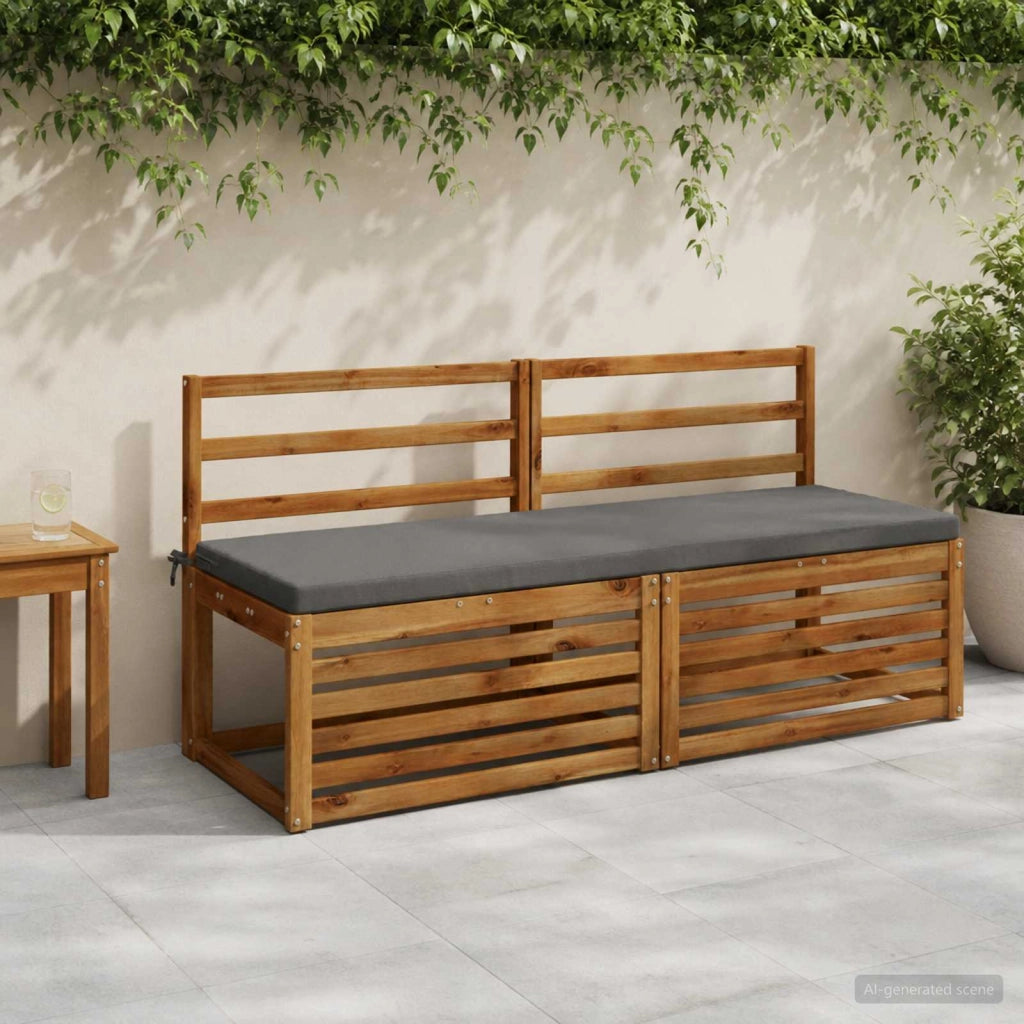 Cuscini per Panchina a 2 Pezzi SOEST 2 pz 100% Poliestere 949391