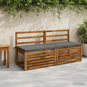 Cuscini per Panchina a 2 Pezzi SOEST 2 pz 100% Poliestere 949391