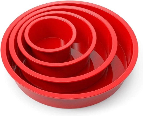 Bacche in Silicone Non Adesivi per Pane e Lasagna - 4+6+8+10 pollici