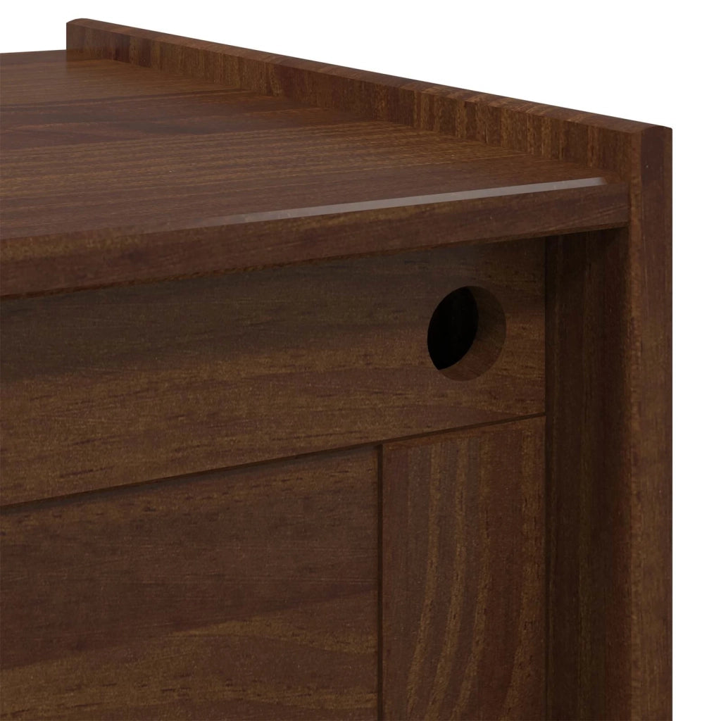 Credenza BILBAO Caramello scuro 114 x 45 x 75 cm 42041328