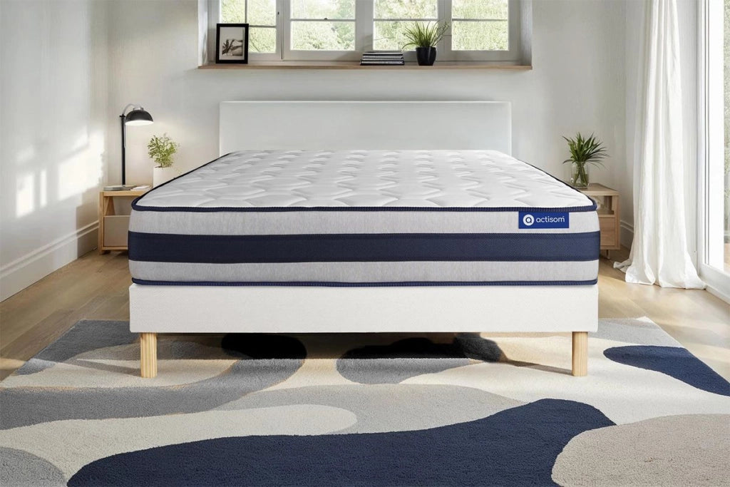 Kit rete e materasso matrimoniale Actimemo ergo 160x220cm - Spessore : 24cm- memory foam - rigido