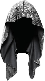 Cappotto di raffreddamento Techknit con tecnologia di raffreddamento e asciugamano di raffreddamento digitale a camouflage in grigio con tecnologia di raffreddamento