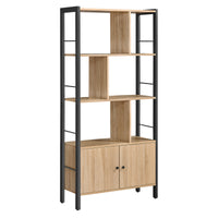 Libreria VALORA - Sonoma - Scaffale stabile per libri e decorazioni LBC022B11