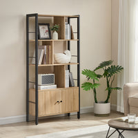 Libreria VALORA - Sonoma - Scaffale stabile per libri e decorazioni LBC022B11