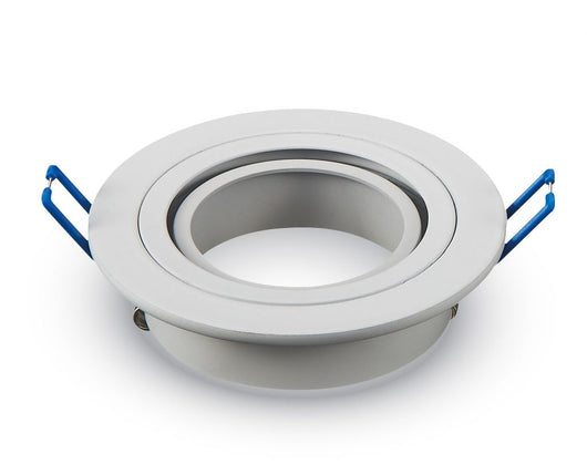 1*GU10 Rat di bianco rotondo