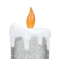 Candela 2 Led Lume Natalizio Multicolore Luminosa in Plastica Arredamento Design