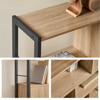 Libreria VALORA - Sonoma - Scaffale stabile per libri e decorazioni LBC022B11