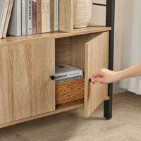 Libreria VALORA - Sonoma - Scaffale stabile per libri e decorazioni LBC022B11